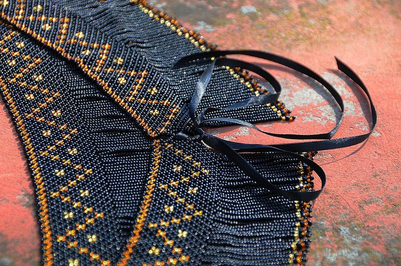 Upcycled Fabric Necklace
